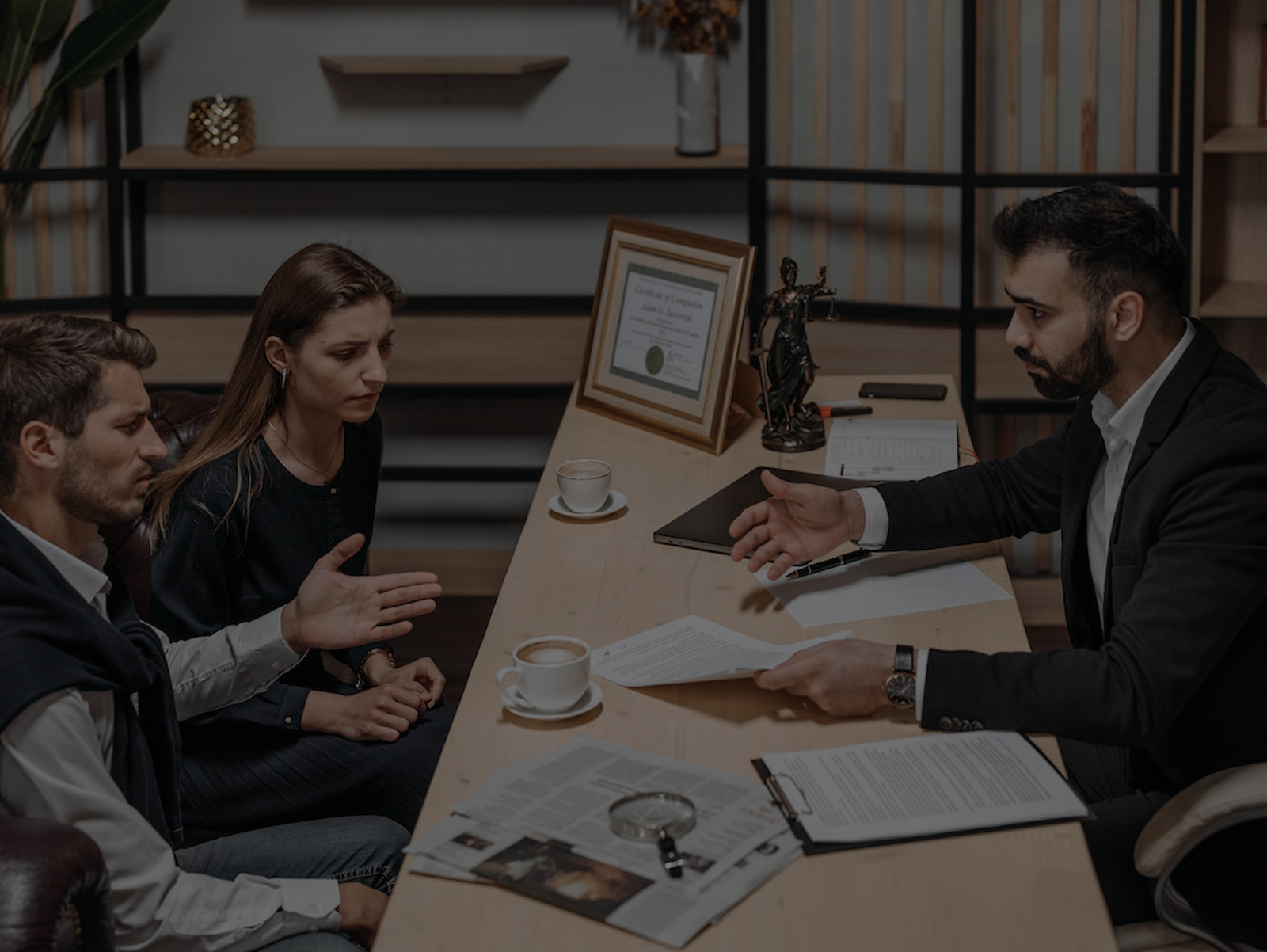 Business compliance documents and legal consultation